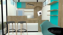 Design, manufacture and installation of stores: Kuma Kamu, Tea Shop, Italian Soda Drink, Bang Yai, Nonthaburi